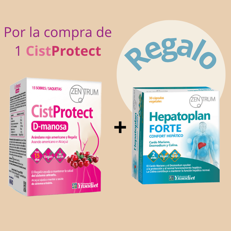 Cistprotec + Hepatoplan Ynsadiet La Natural herbolario
