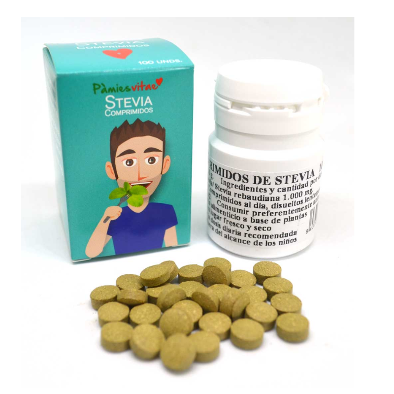 Comprimidos de hoja de Estevia (100 und.)