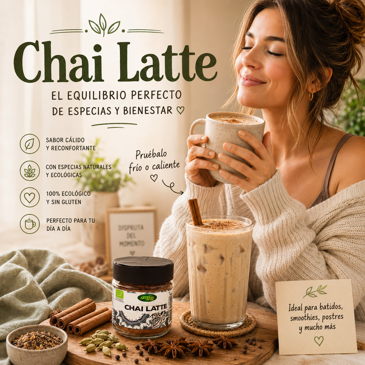 Chai latte BIO 60gr. - Imagen 4