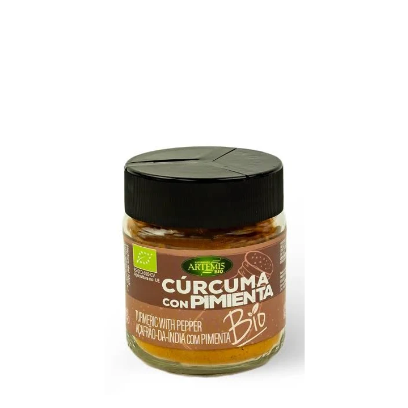 Cúrcuma con pimienta BIO 80g