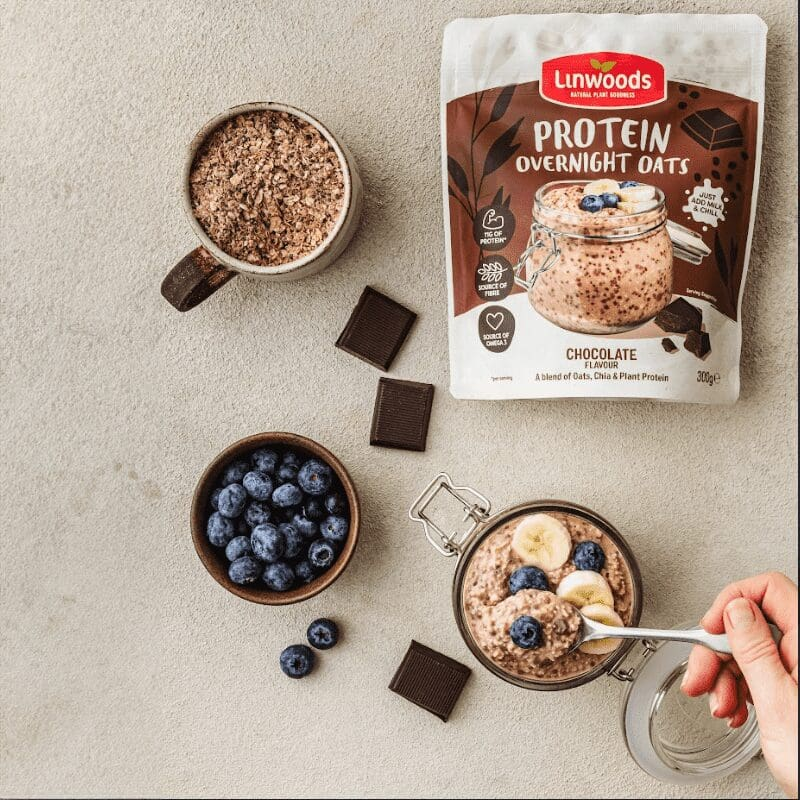 Avena nocturna con proteína con chocolate 300 g. - Imagen 3