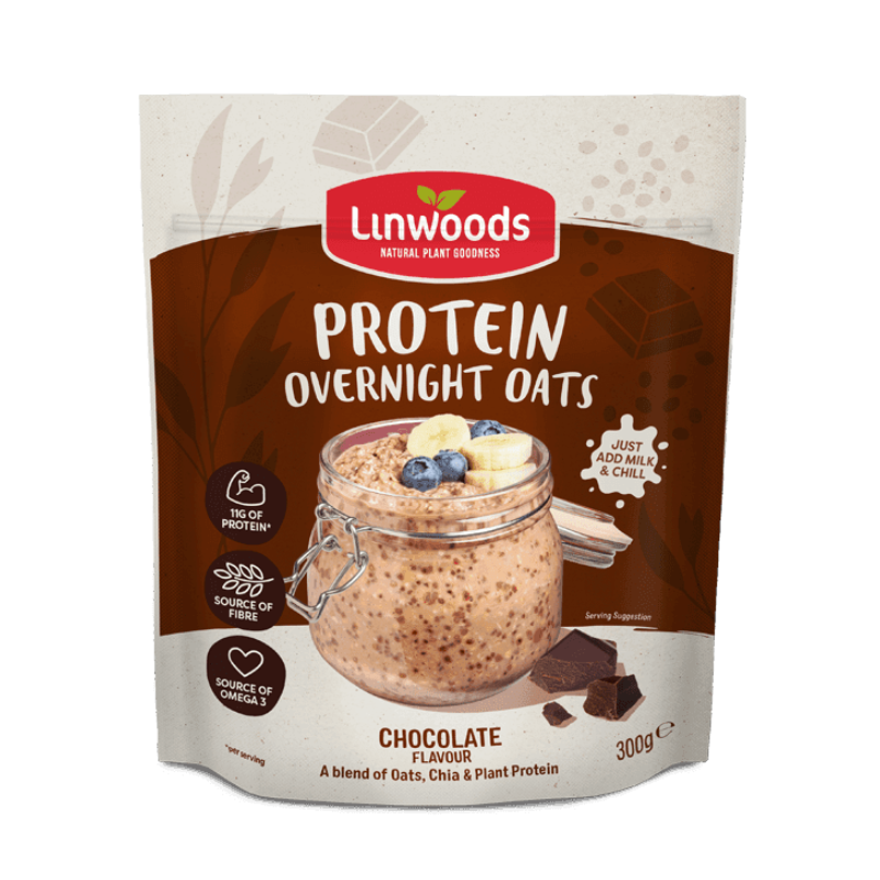 Avena nocturna con proteína con chocolate 300 g.