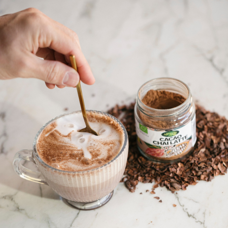 Cacao Chai latte BIO 55g - Imagen 4