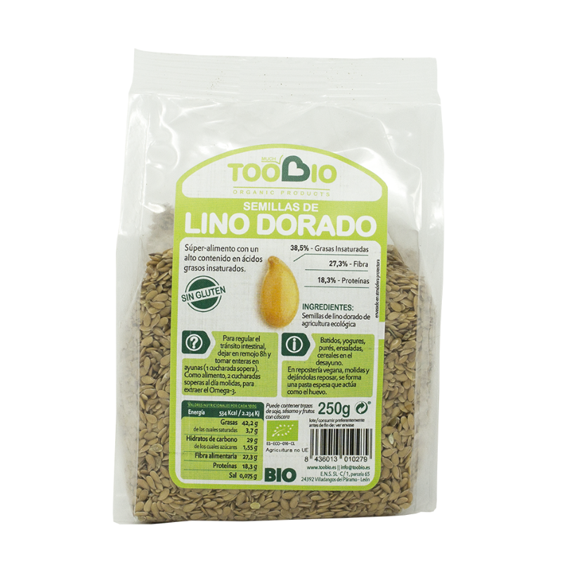 Semillas lino dorado BIO