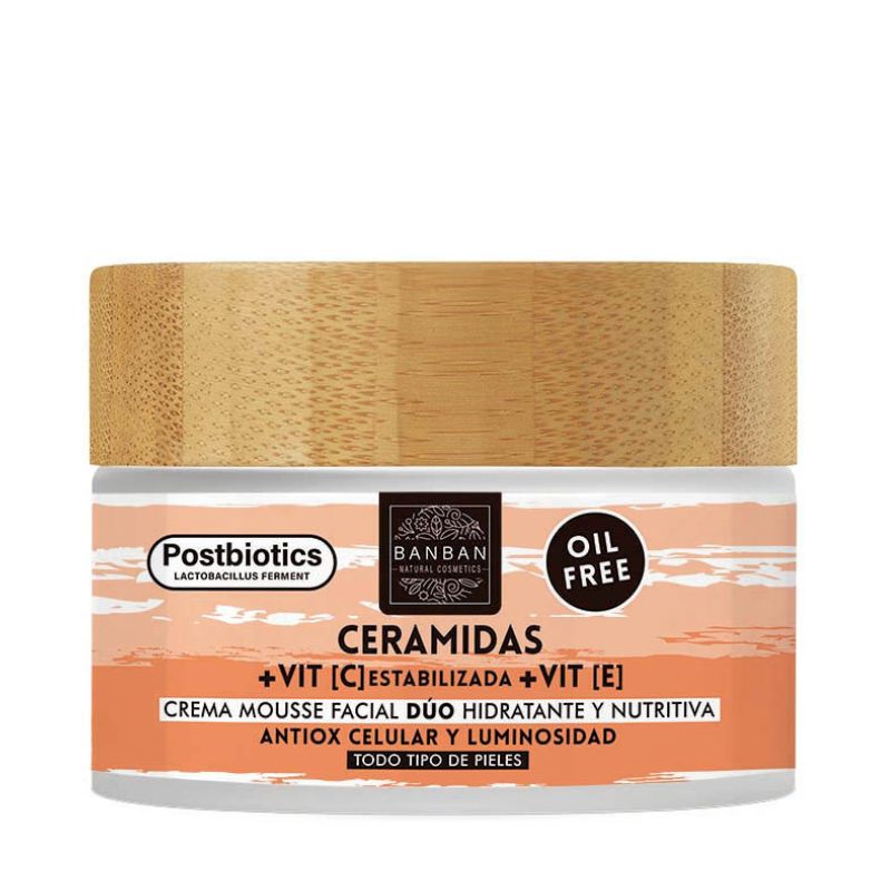 Crema Mousse Facial DÚO Ceramidas Y Vitamina C 50ML