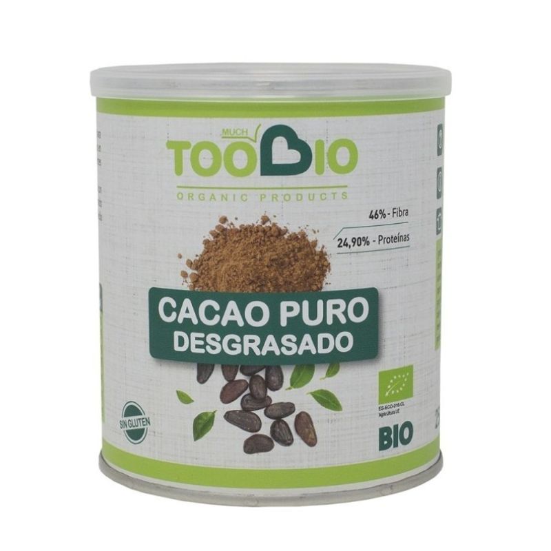 Cacao 100% sin azucar 250 gr BIO
