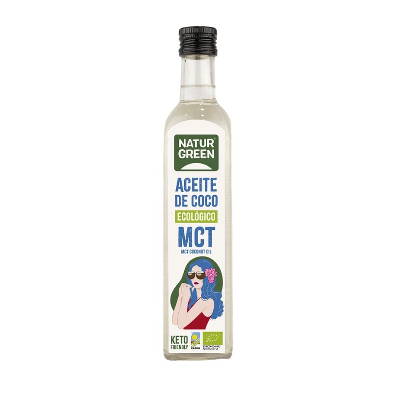 Aceite de Coco MCT KETO 500ml.