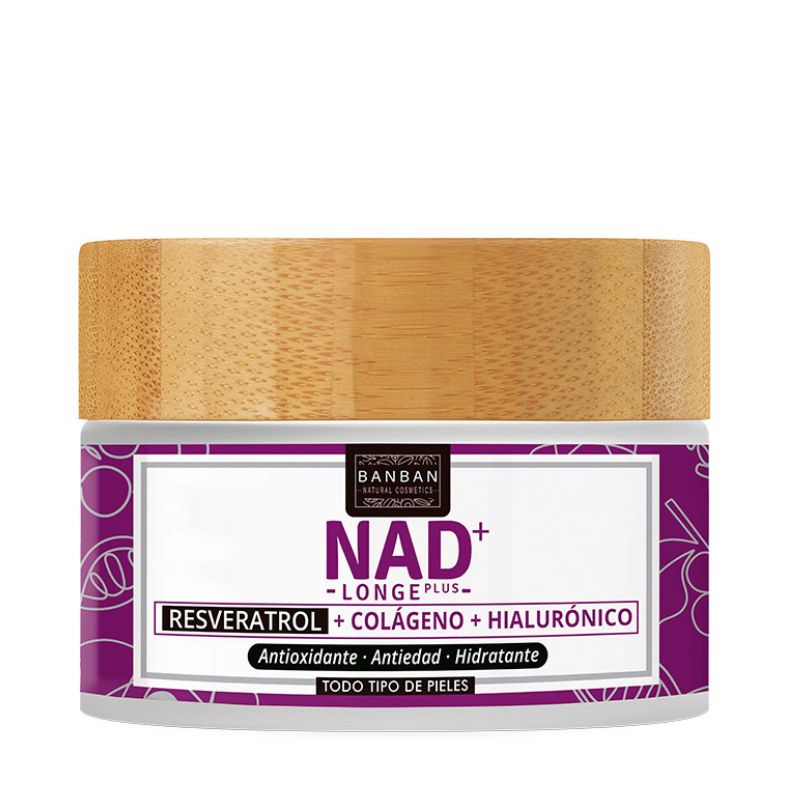 Crema facial NAD⁺ & Resveratrol 50ML