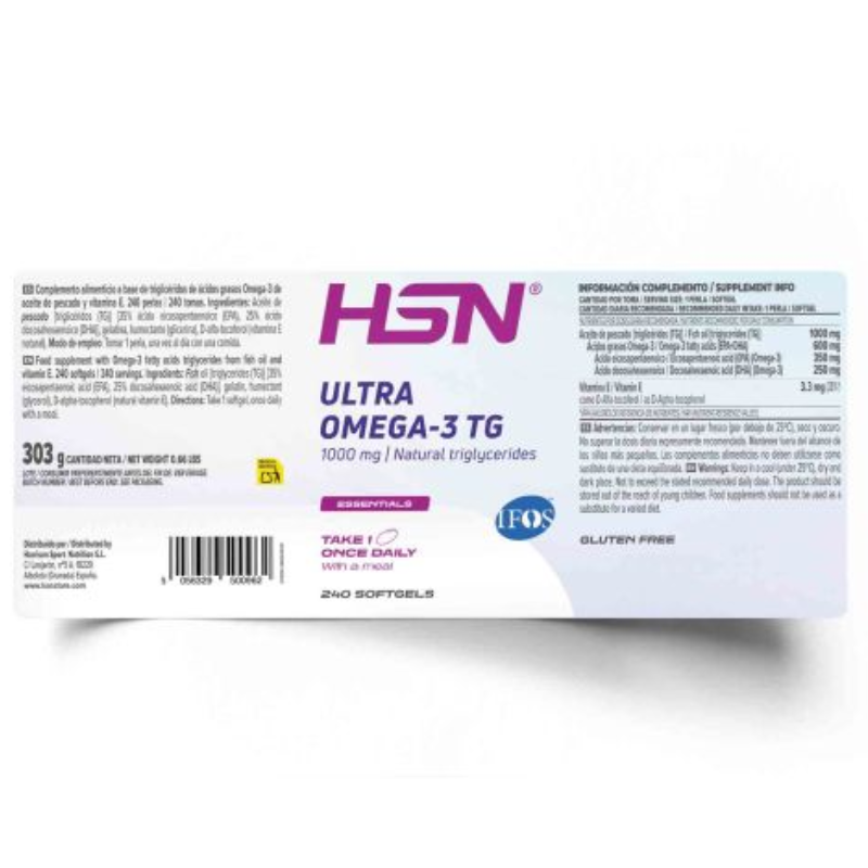 Ultra omega-3 TG (IFOS™) 1000mg - Imagen 2