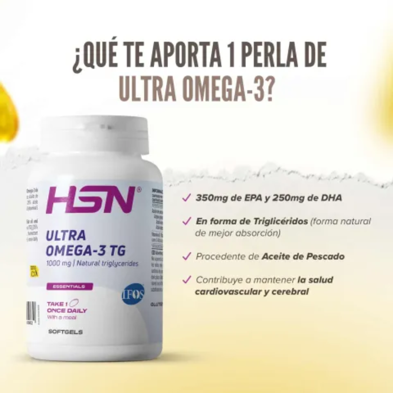 Ultra omega-3 TG (IFOS™) 1000mg - Imagen 4
