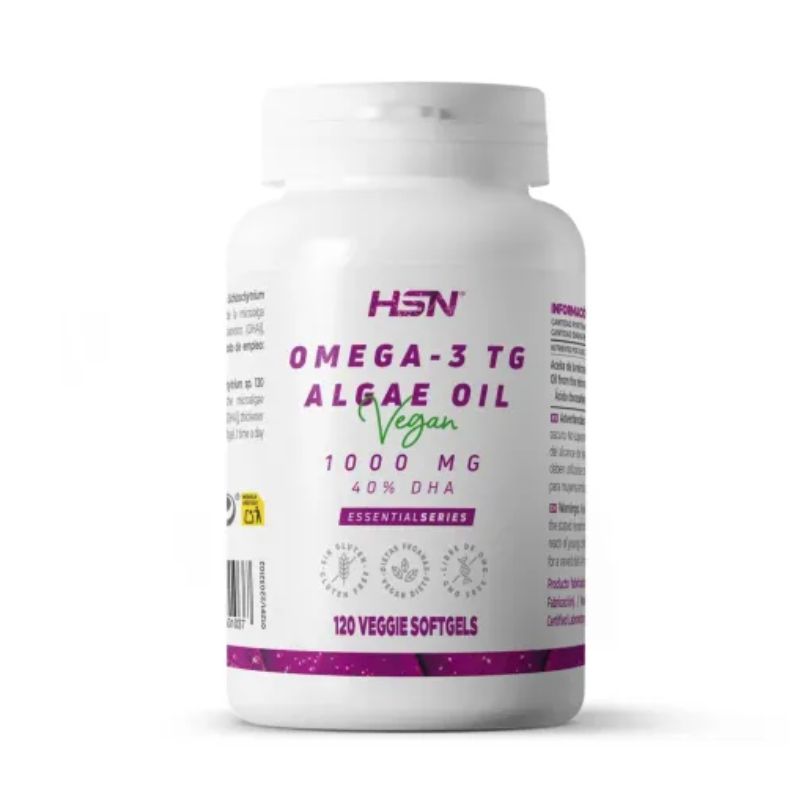 Omega-3 vegano aceite de algas 1000mg 120 vegi caps.